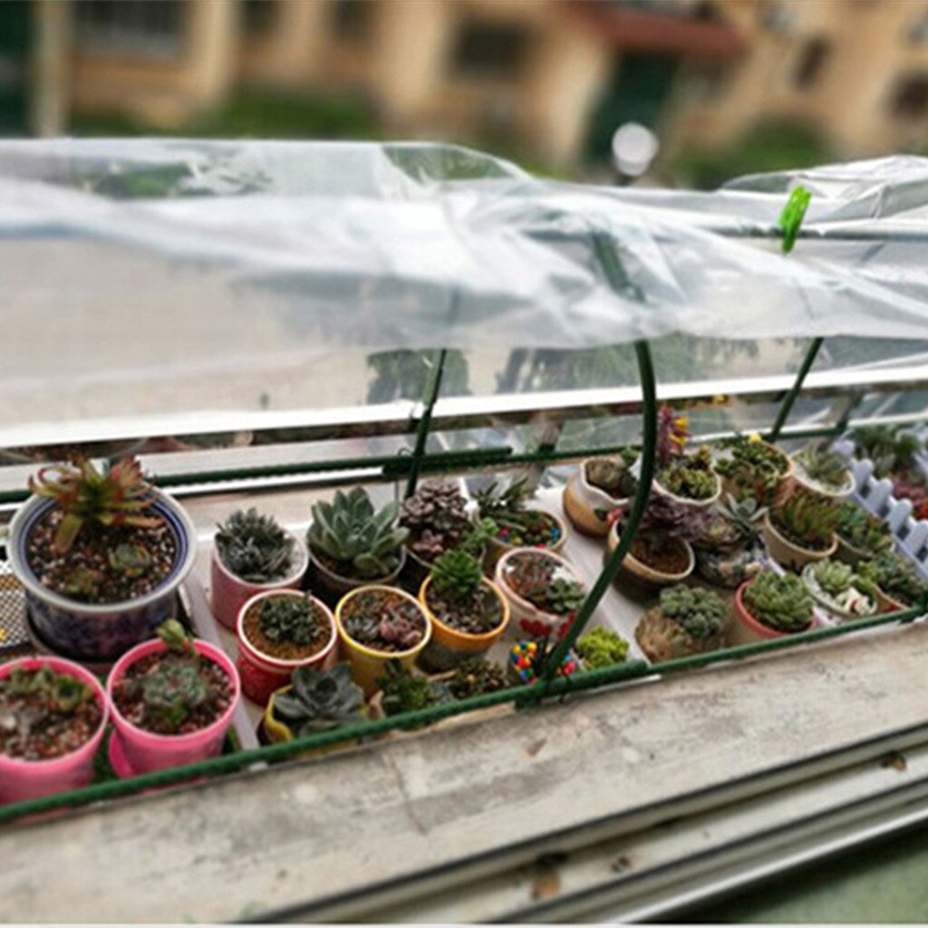 Película de plástico transparente para invernadero, cubierta de polietileno para invernadero, malla de malla, protección de frutas, accesorios de jardín