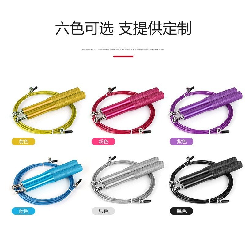Crossfit Speed Jump Rope corda per saltare professionale per MMA Boxing Fitness salta allenamento allenamento con borsa per il trasporto cavo di ricambio