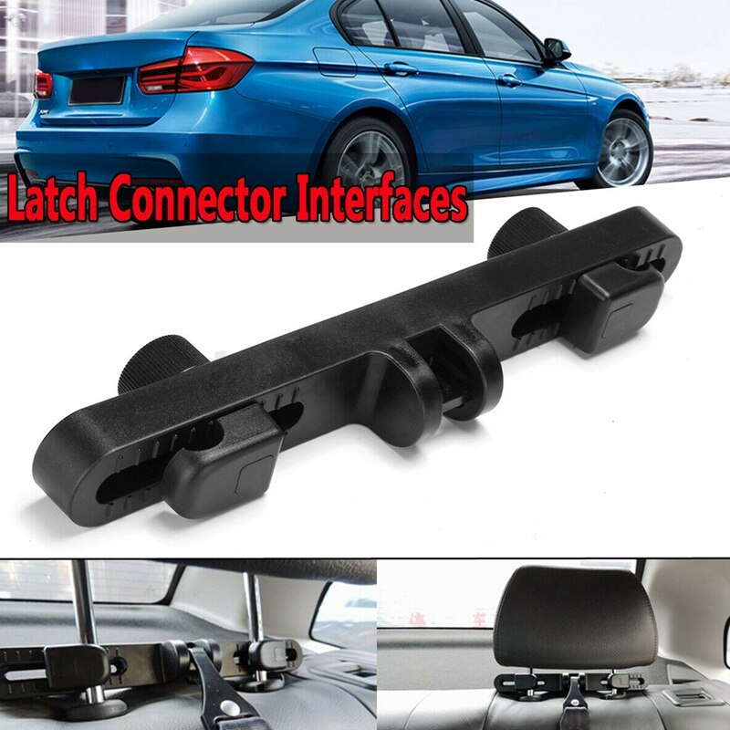 ISOFIX-Soporte Universal seguro del asiento para coche, correa de silla para asiento de bebé, conector, soporte para reposacabezas: Default Title