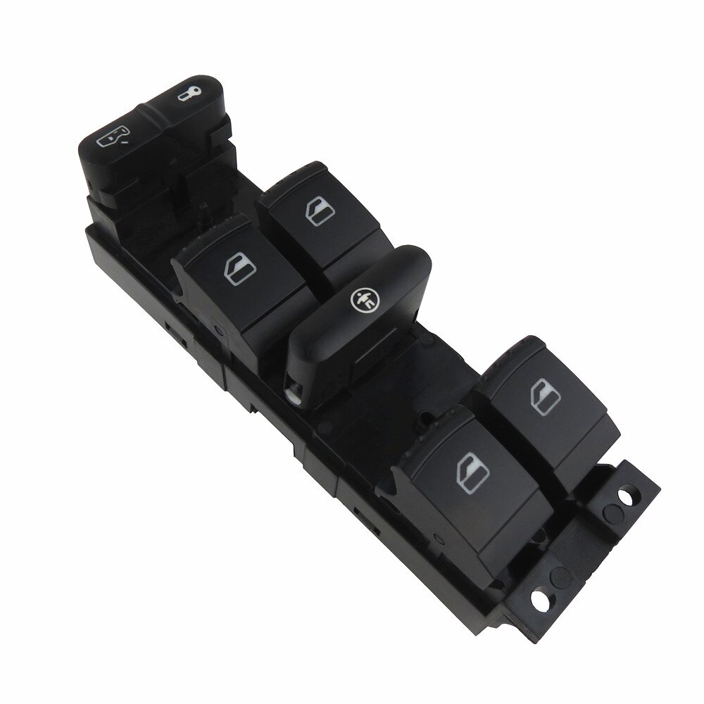 Faroechi 1J4959857C Window Master Switch Knop Console Voor Volkswagen Golf Jetta Bora Passat B5 Seat Leon Toledo 1999-2006.