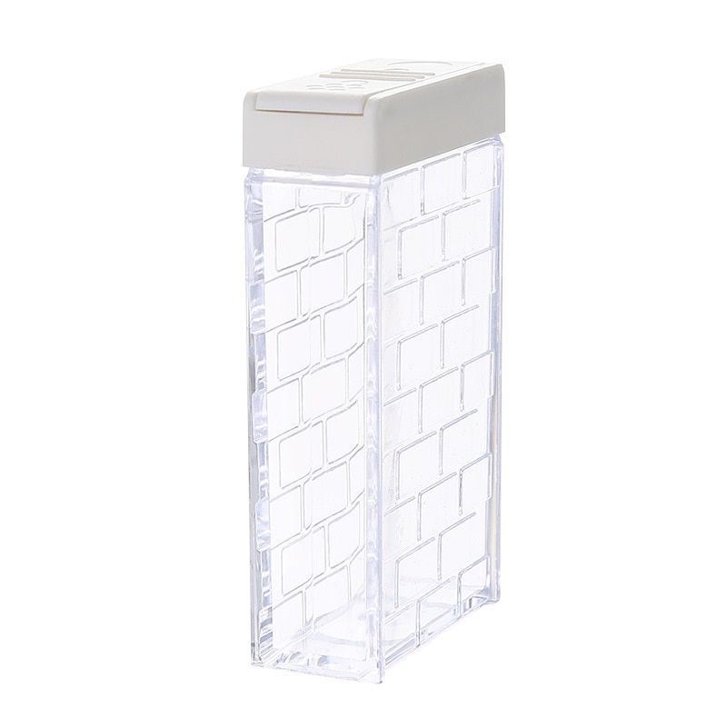 Caja organizadora de especias para cocina, tarros de sal y pimienta de PP, almacenamiento de especias, organización del hogar, 6 unids/set por juego