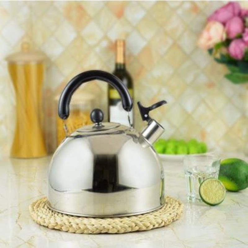 2L Rvs Inductie Fornuis Waterkoker Fluitketel Roestvrijstalen Outdoor Pot Bouilloire Camping Gasfornuis Ketel Kok