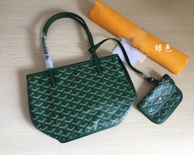 Bolso de diente de perro portátil, Simple y a la , de doble cara, Mini bolso de mano de cuero con flor, novedad de: green