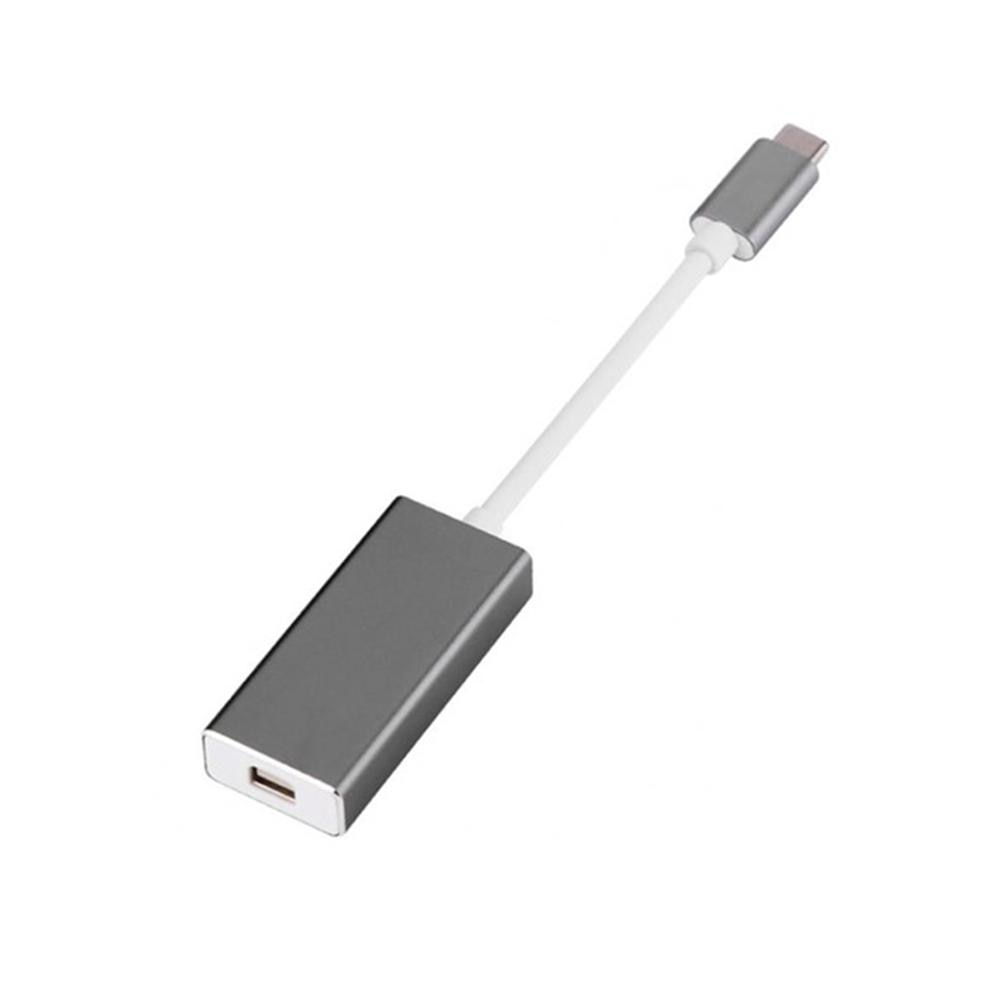 4K 60Hz USB C TO Mini Displayport Adapter Hub for MacBook Pro Chromebook Pixel Dell XPS iMac Apple Cinema Display