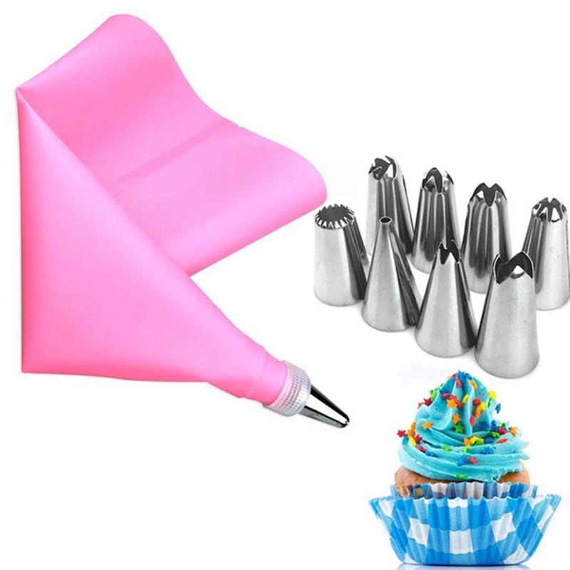 5/10/12PCS Kitchen Stainless Steel Baking Cones Horn Pastry Roll Cake Mold Spiral Baked Croissants Tubes Cookie Dessert Tool