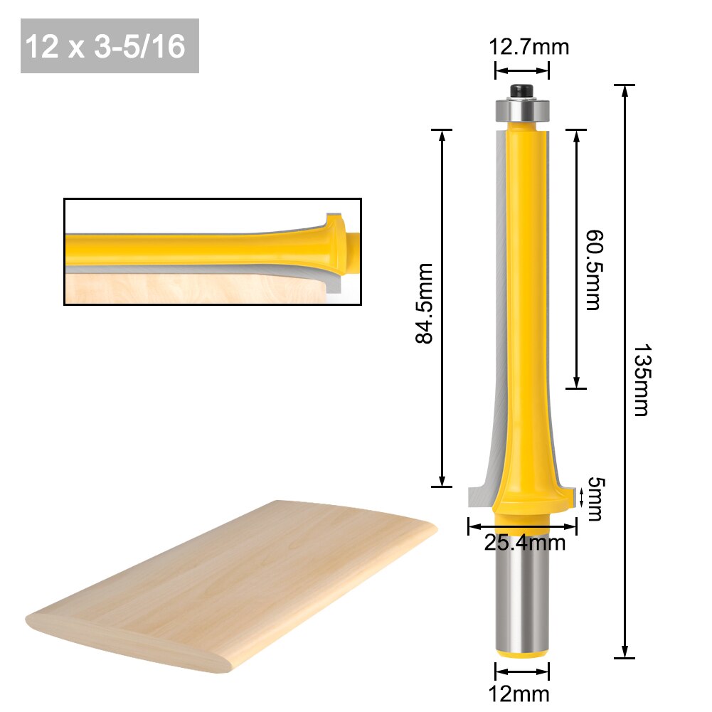 Louvre Router Bit 12Mm 1/2in Schacht Industriële Louvre Slat Router ... – Vicedeal