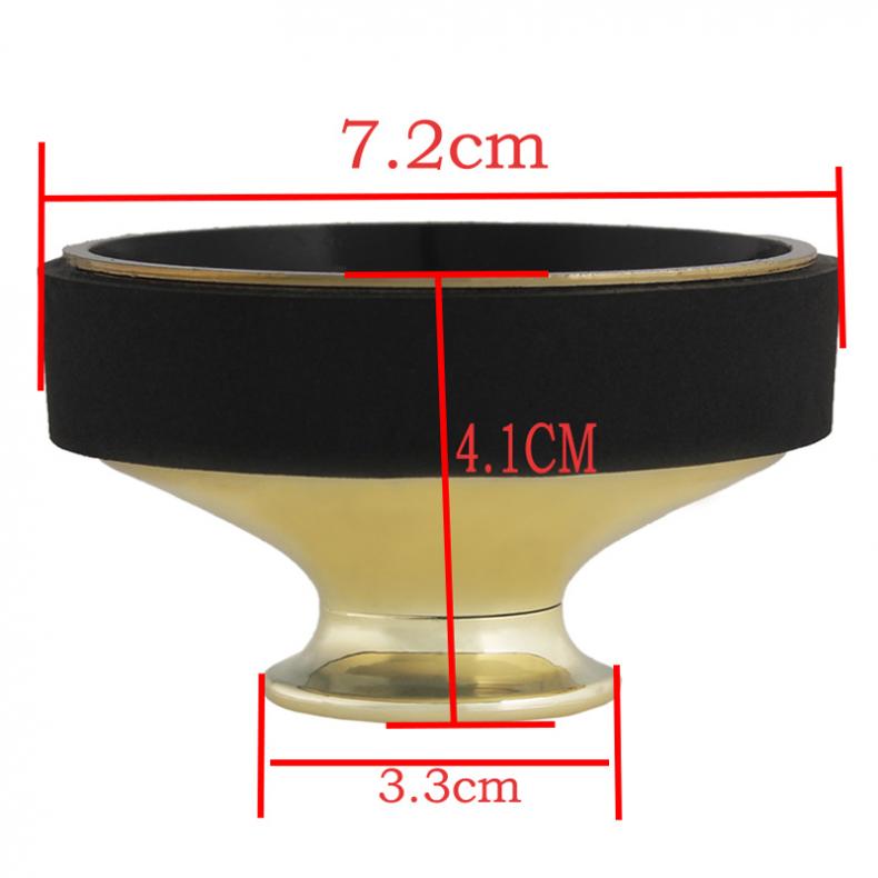 Abs sax demper demper voor saxofoon goud/zilver/zwart