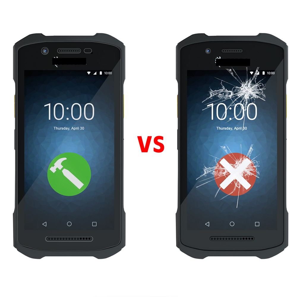 Tempered Glass Protective Film for Symbol Zebra TC21 TC210K TC26, 9H HD Screen Protector