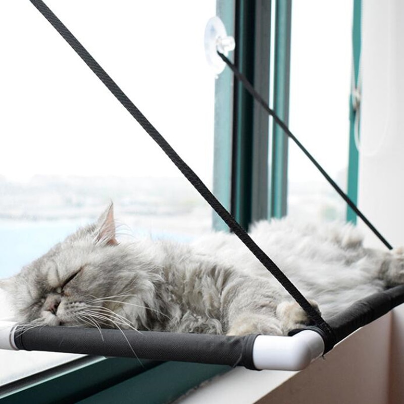 10Kg Katze Hängematte Fenster Bett Und Liege Sofa Haustier Montiert Sitz Hause Saugnapf Katzen Bett matt Kätzchen Katze hängematte Bett Montieren Fenster