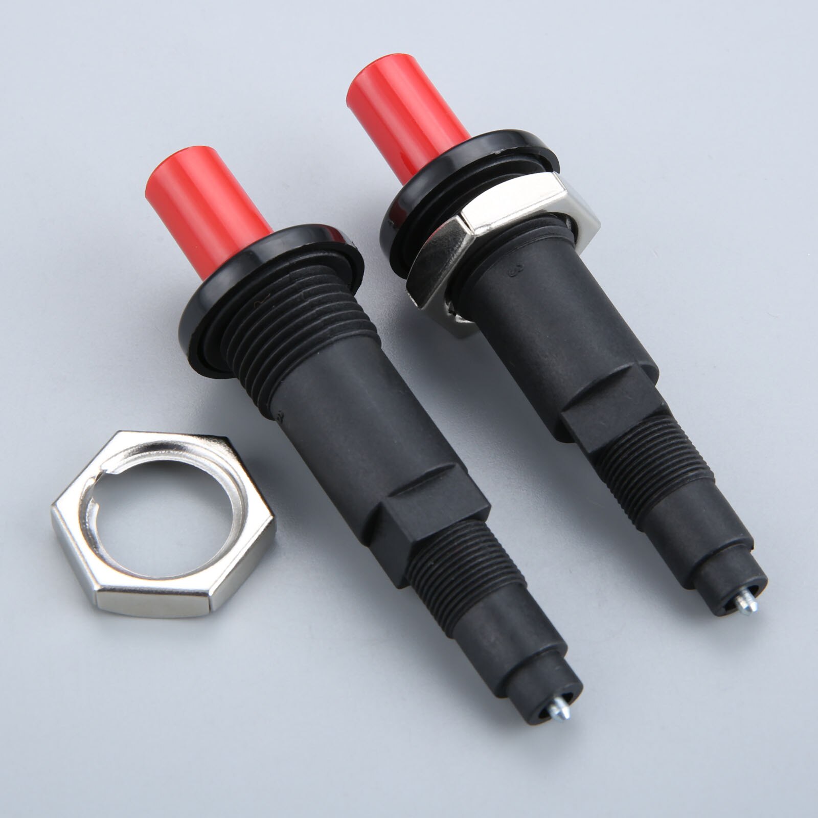 2pc Piezo Ceramic Ignitor Kit Grill Stove Igniter Spark Plug Push Button Ceramic For Gas Heaters BBQ Grill Igniter Gas Stove