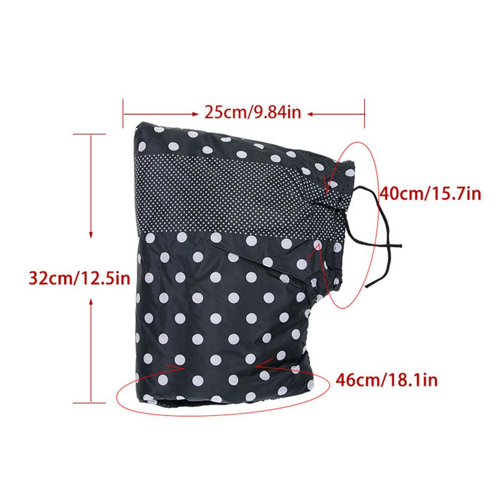 Motorfiets Stuur Handschoenen Grip Covers Moffen Met Reflecterende Strip Winddicht Waterdicht Warm Bike Motorbike Hand Cover