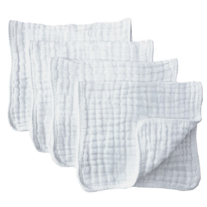 Paños de muselina para bebé, paños de algodón para las manos, 6 capas, toalla suave Extra absorbente, gasa para jardín de infantes
