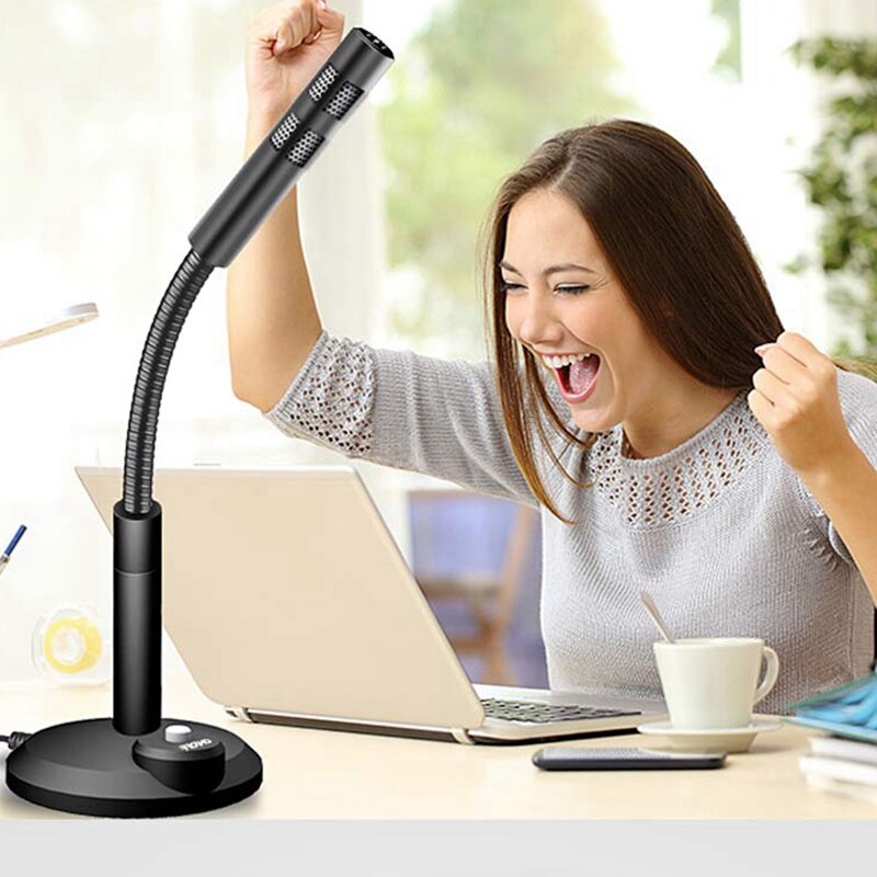 Button Switch USB Wired Computer Microphone Desktop Business Office Microphone Microphone