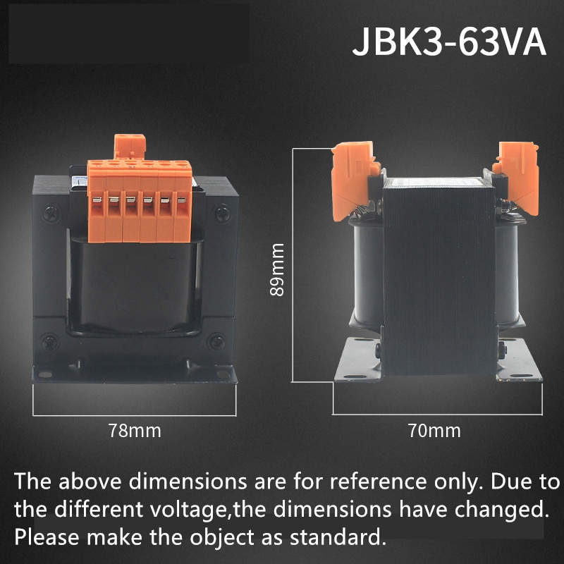 JBK5-63VA Trasformatore Di Controllo della Macchina Utensile 220V380V Vari 110V24V6. 3 V DJ Attrezzature, Accessori