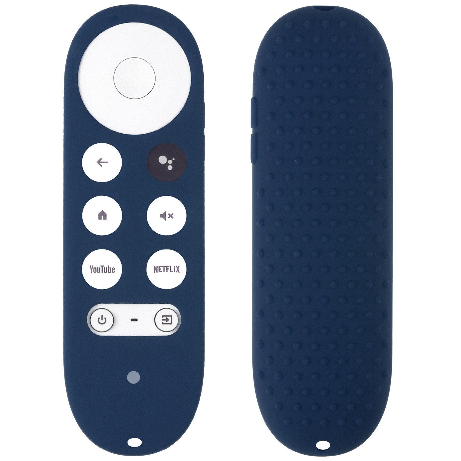 top selling Silicone Protective Case for Chrome-cast with Google TV Remote ShockProof Cover Support and: C
