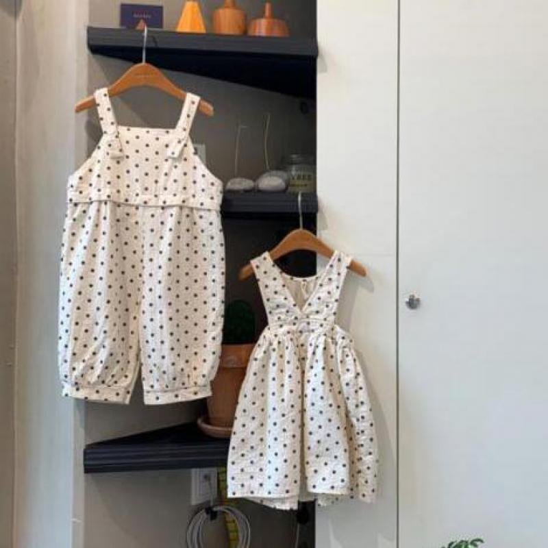 Facejoyous 2020 Nuove Ragazze Tute E Salopette Dot Stampa Del Bambino Delle Ragazze Tute E Tute Da Palestra Tute E Salopette Bambini Pantaloni Per Bambini Pantaloni Stile Harem