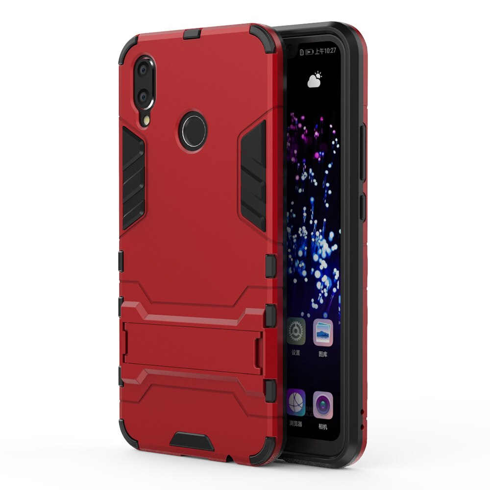 360 pieno Antiurto Cassa Del Telefono Per Huawei Nova 2 2s 3 3i 3e Armatura Custodia protettiva Per Honor Gioco v9 gioco Della Copertura Del Supporto di Borsette: For Nova 3i / Red