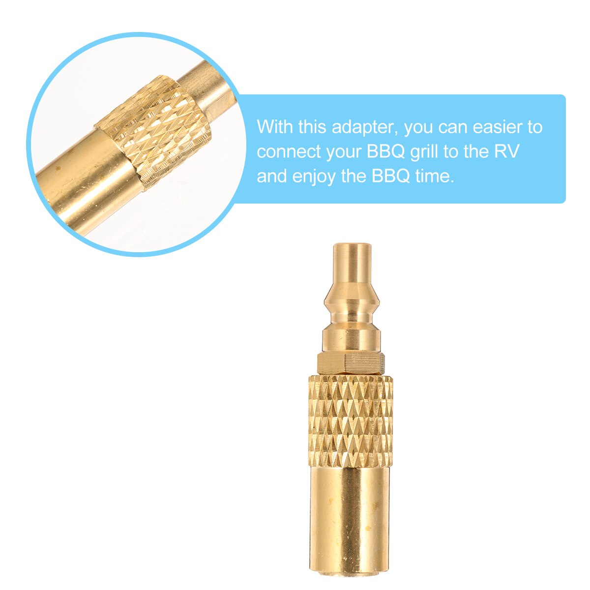 1/4 Inch Propane Fitting Low Pressure Quick Connect Quick Disconnect Connect Propane Fitting Replacement A50