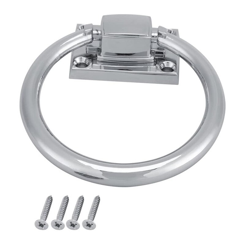 Metalen Ring Pull Kast Ring Trekt Meubels Kast Handvat Deurklopper Met Schroeven Voor Houten Lade Deur: Default Title