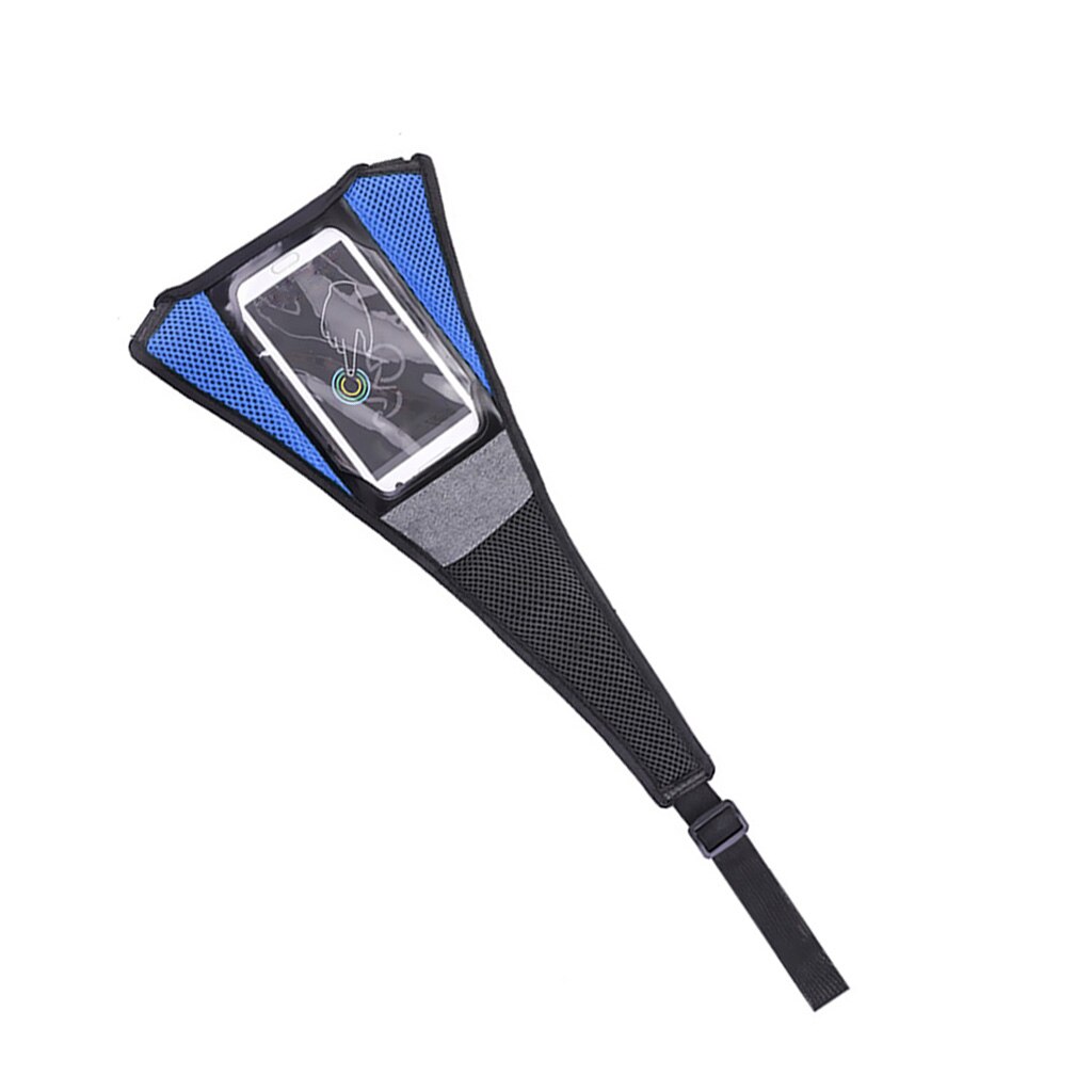 Universal Bike Turbo Roller Trainer Sweat Catcher Net Strap Frame Guard Protector for Stationary Bicycle 55cm: Blue