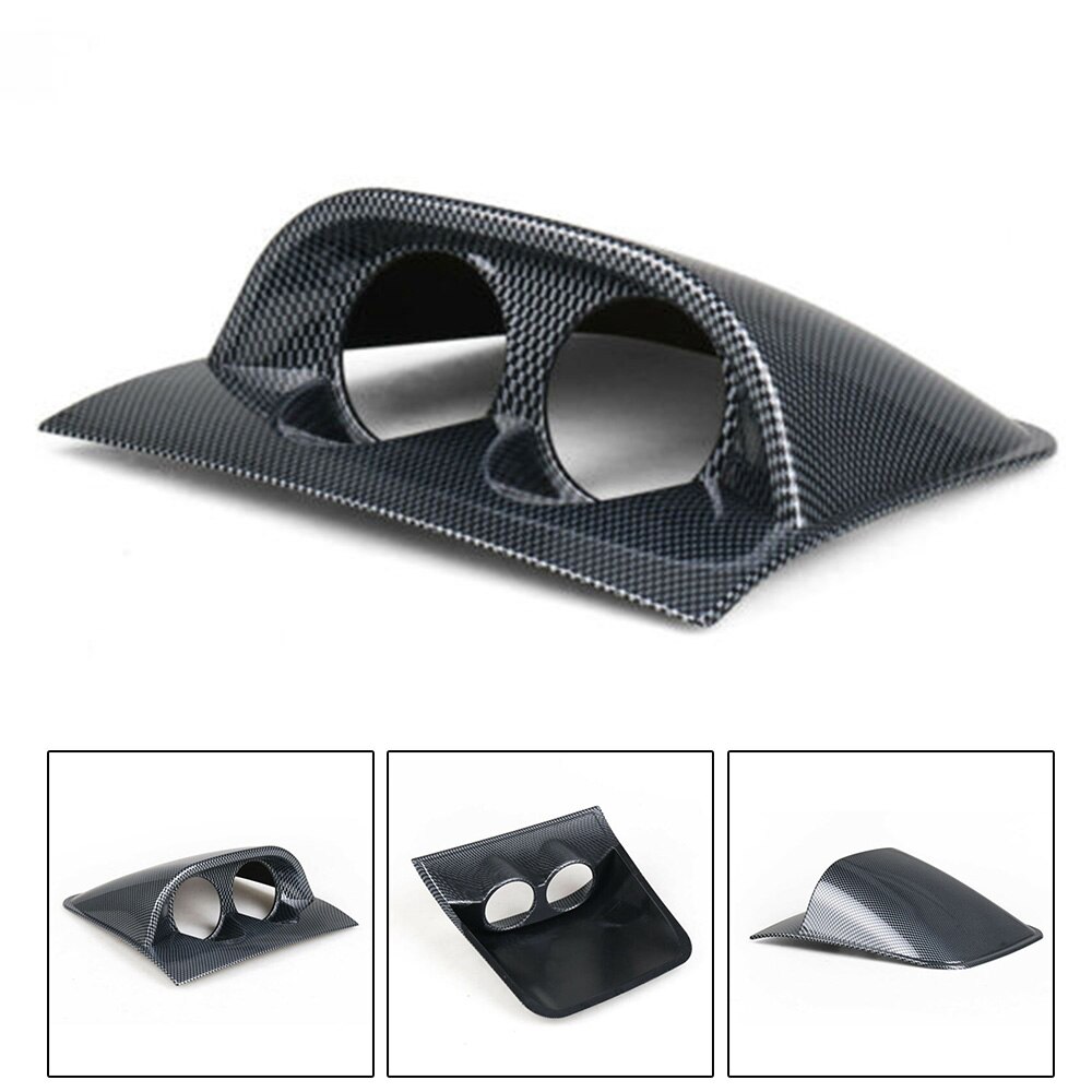 ABS Mount Stand 1pc Parts Holder 2-Hole 2-Inch Auto Truck Dashboard Pod