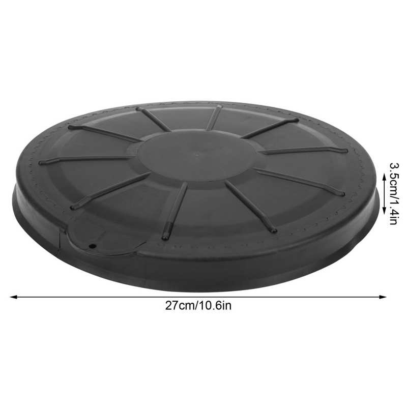 Oval/Round Kayak Hatch Cover Waterproof Kayak Accessories Kayak Rowing Boat Deck Plate Boat Kayak Canoe Compartment Cover