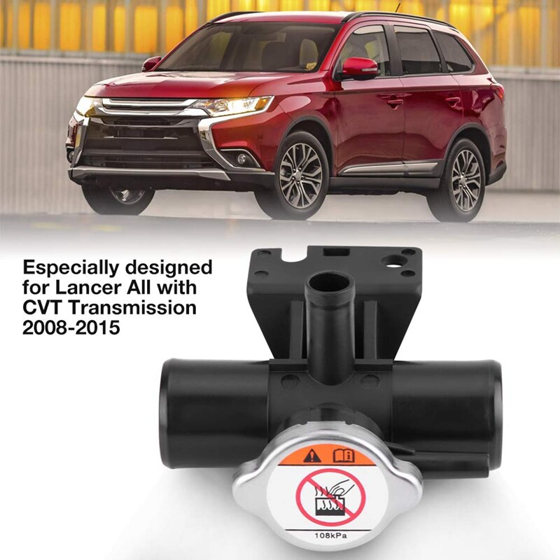 Radiador refrigerante relleno cuello de relleno con tapa para Mitsubishi Lancer Outlander Sport reemplazar 1350A015 accesorios de coche