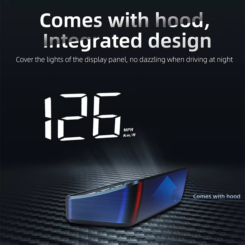 Xiaomi Car Speedometer HUD Head Up Display Digital Speed Meter Windshield Projector Vehicles Truck Auto Electronics Accessories