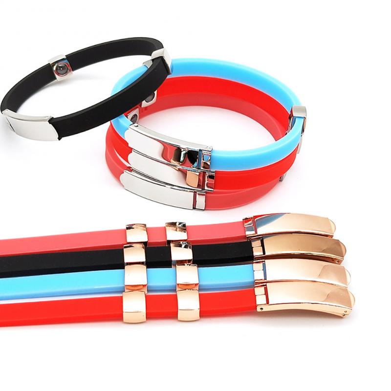 Adjustable Electrostatic Eliminator Anti Static Bracelet Men Women Body Static Eliminator Negative Ion Energy Balance WristBand