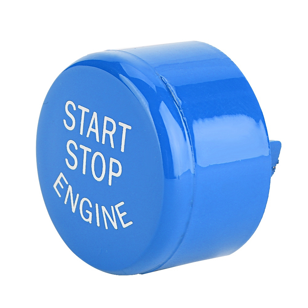 Bilmotor abs rustfri startknap med en knap farvefast anti-skrabning passer til bmw  f30 g/ f disk bund med start & stop