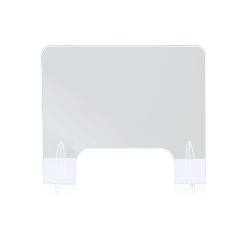 Protector acrílico de 15,7 pulgadas, barrera protectora, para restaurantes, tiendas de comestibles, tablero de protección de aislamiento