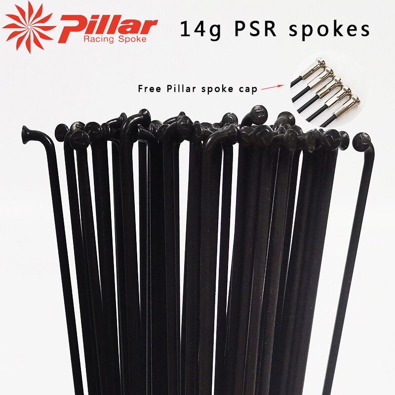 Authentic Taiwan Pillar Xieda PSR 14 Round Spoke Road Bike Mountain Bike Dead Speed Stainless Steel Wire