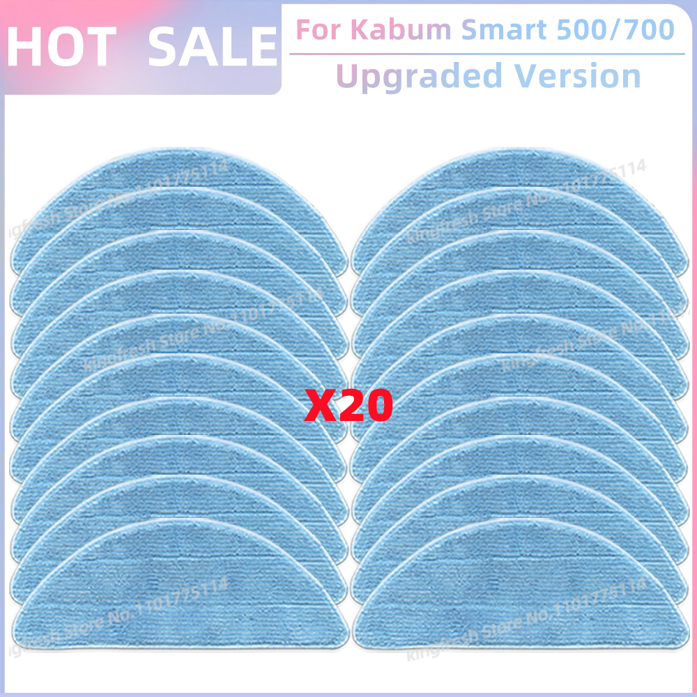Geschikt voor Blaupunkt Bluebot XBOOST / XPRO, Kabum Smart 500 / 700 KBSF003, Honiture Q5 Vervangingsonderdelen voor Stofzuiger Hoofdroller Zijborstel HEPA Filter Dweildoek: Army Green