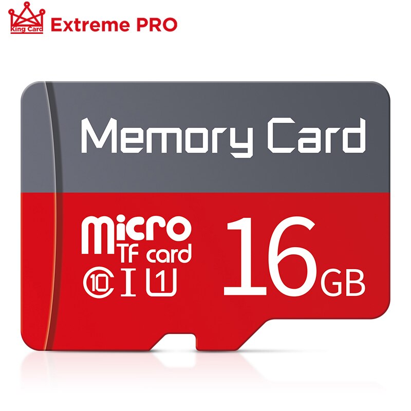 Moric – carte Micro SD de classe 10, 8 go/16 go/32 go/64 go/256 go/128 go, avec adaptateur gratuit, pour Smartphone: 16 Go