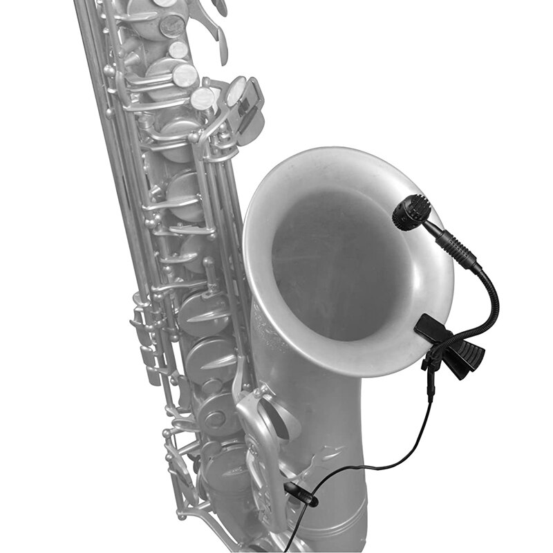 Professionele Saxofoon Microfoon Clip Voor Fix Microfoons Stabiel Op Sax Muziekinstrumenten Te Spelen En Vocale Alleen De Clip