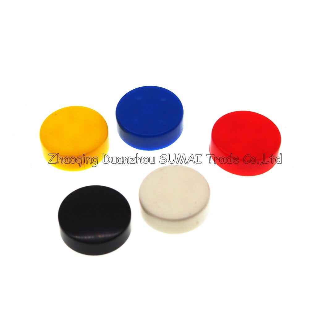 5 modellen kiezen of Mix Tactile Drukknop Cap, tact Switch knop Cap voor 12*12*7.3mm schakelaar, multi/Mix Kleur: A37