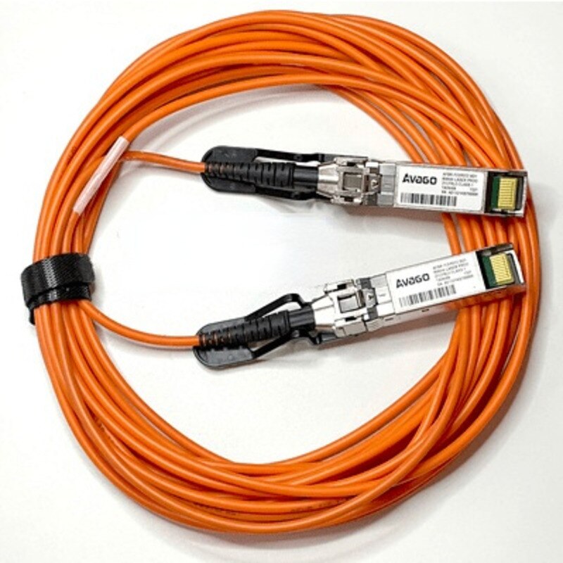 Avago Original 10GB Second Hand Used Optical Fiber Cable AOC Optical Module SFP + 7m Multimode Intel Optical Fiber Module 10g