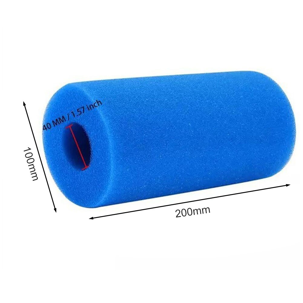 3/5Pc Zwembad Filter Foam Herbruikbare Wasbare Filter Spons, Geschikt Voor Zwembad Filter Spons Doos: 10X4X20cm