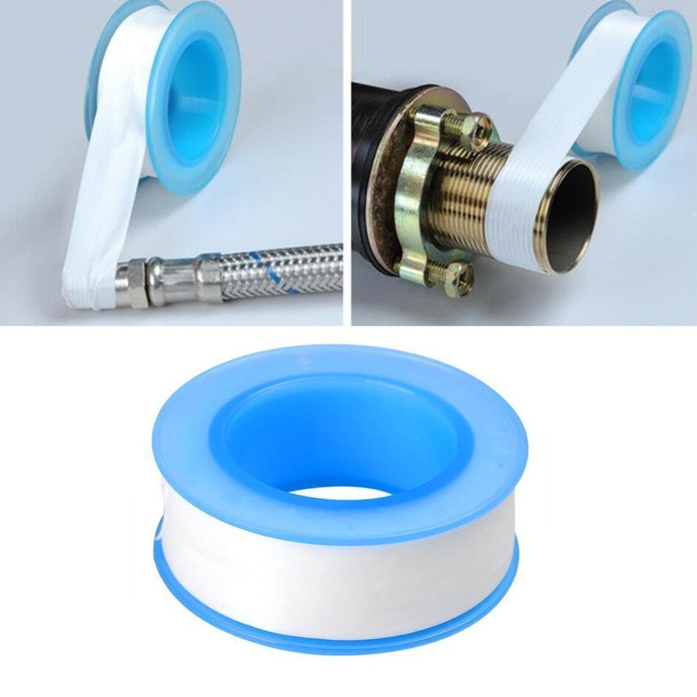 1 rouleau de ruban de scellage à filetage blanc PTFE 10m, ruban de scellage pour plombier, ruban de scellage à filetage sans huile, bande de scellage pour gaz et eau