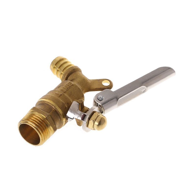 1/2" Garden Outdoor Brass Faucet Public Places Lockable Water Tap Single Hole