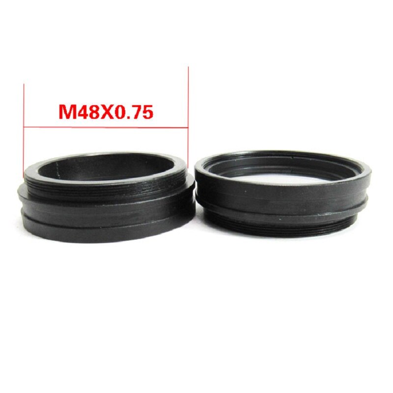 0.5x 1x 1.5x 2x barlow hjælpemikroskop objektiv linse gevind 48mm mount digital stereo mikroskop linse til at skifte visning