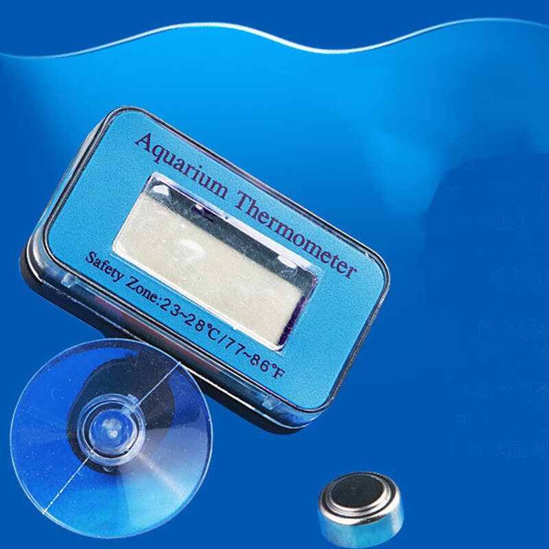 Digitale LCD Aquarium Aquarium Thermometer Zuignap... Grandado