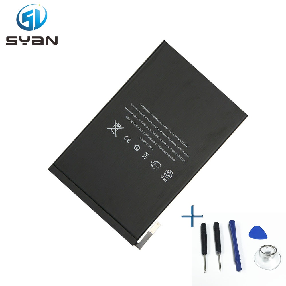 3.7v 5124mAh OEM A1601 Battery for iPad mini 3 4 A1538 A1550 A1599 A1600 A1601