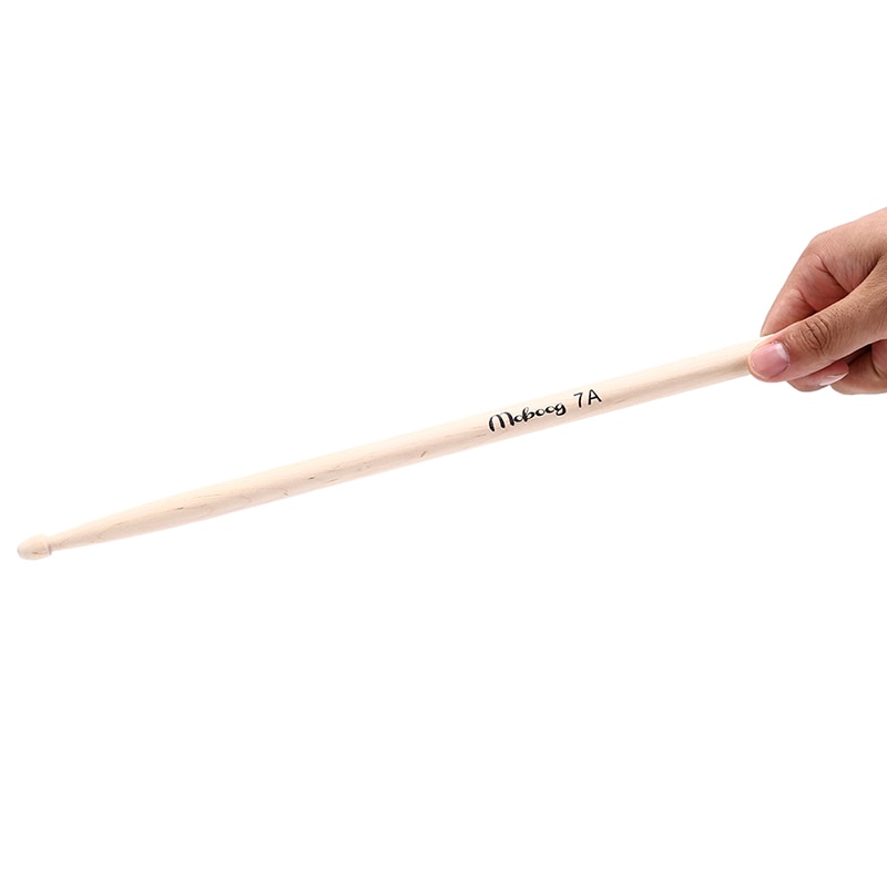 QUARKZMAN 1 Paire Baguettes Batterie 7A Érable - Poignées Antidérapantes Violet, Classiques Pour Percussion
