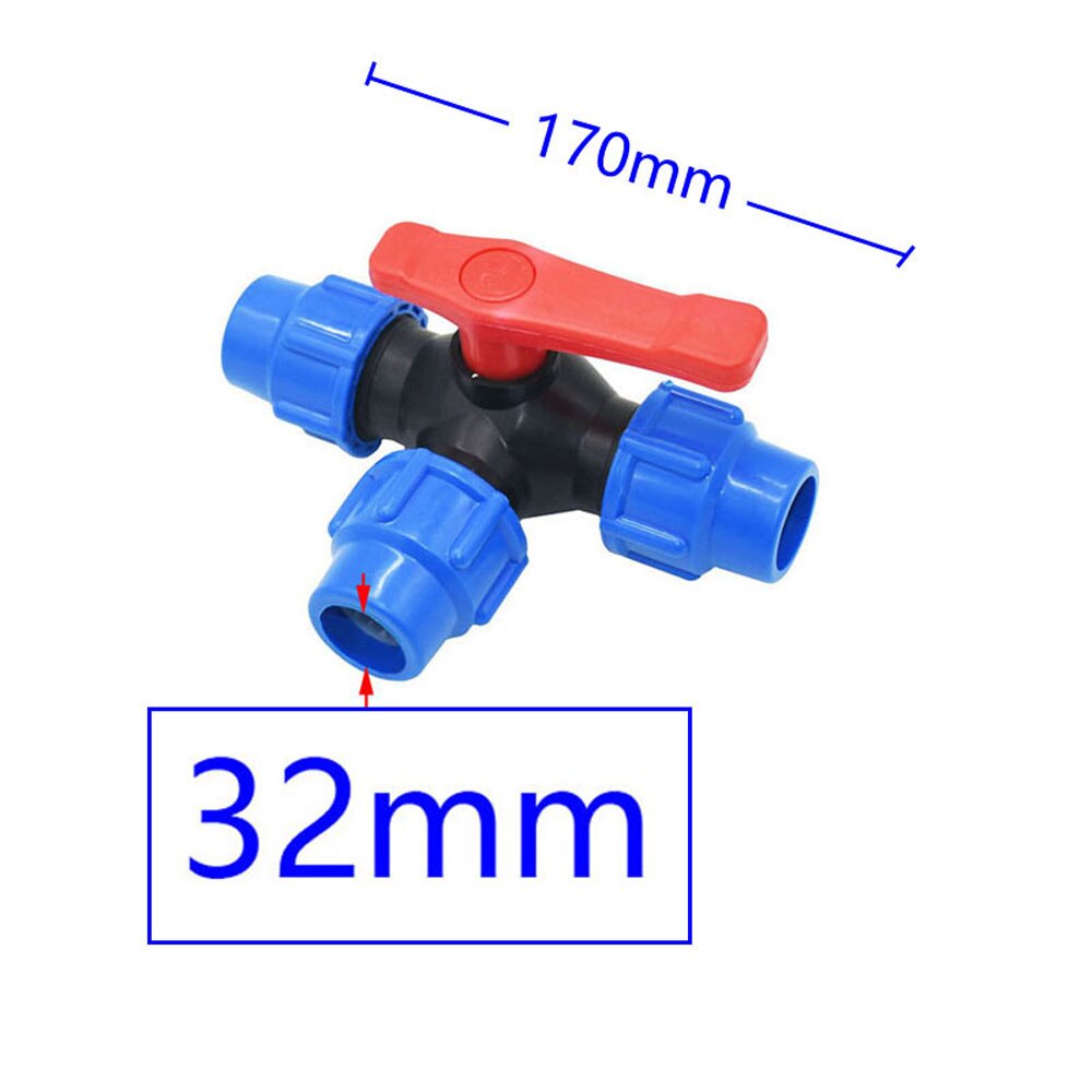 Connecteur Droit Tuyau Ceinture D'Eau Douce 40mm - Raccord Irrigation Goutte à Goutte Agriculture (1 Pièce)