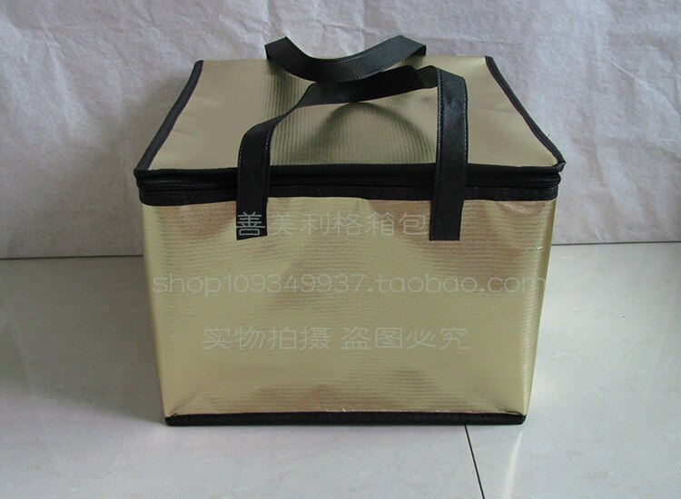 Bolsas térmicas grandes para comida, bolsas enfriadoras de Picnic con aislamiento para pasteles, 10 pulgadas, , sg10