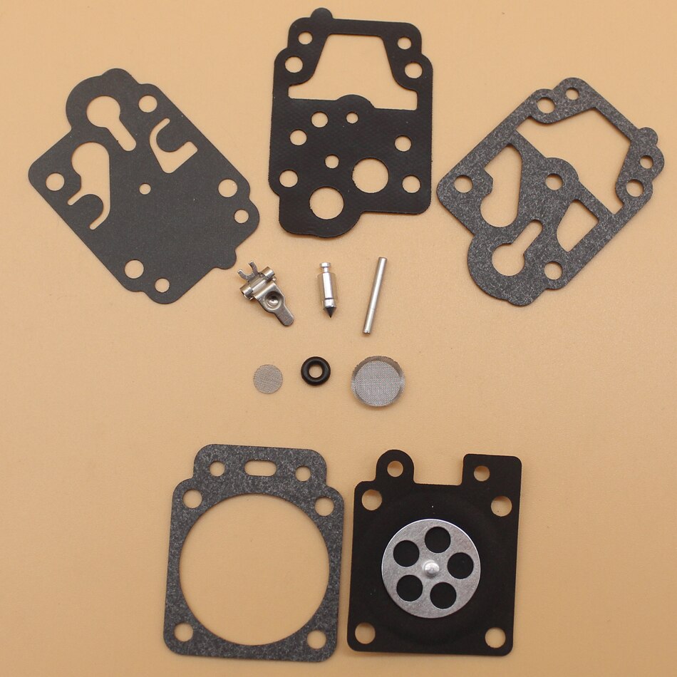 2Pcs/lot Carb Rebuild Kit For Walbro K10-WYC WYC-7-1 WYC-8-1 WYC-9-1 Carburetor Repair Overhaul Kit