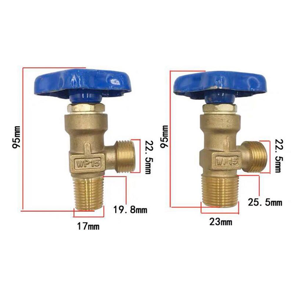 Small Argon Gas Cylinder Valve Assembly Small Teeth /Large Teeth Explosion-proof Regulator WP-15
