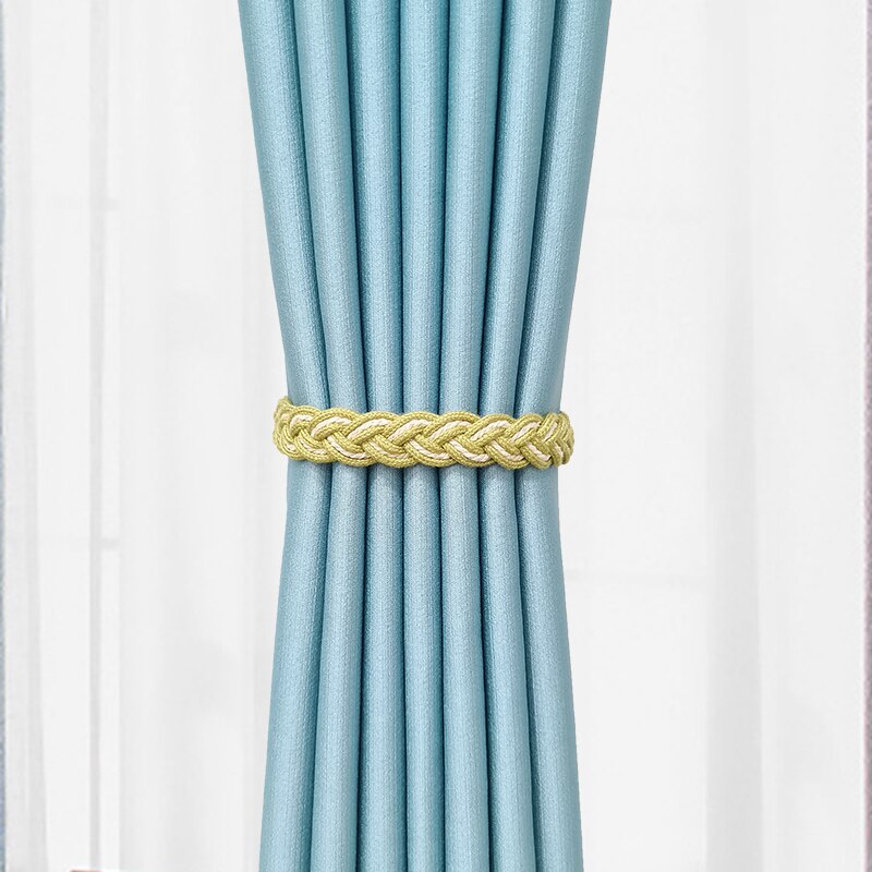Pince à cordon pour rideaux, porte-rideau avec crochets et aimants: B5 No flowers 5