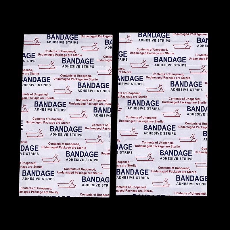 10PCS Adhesive Bandages Waterproof Band Aid Butterfly Adhesive Wound Closure Band Aid Emergency Kit